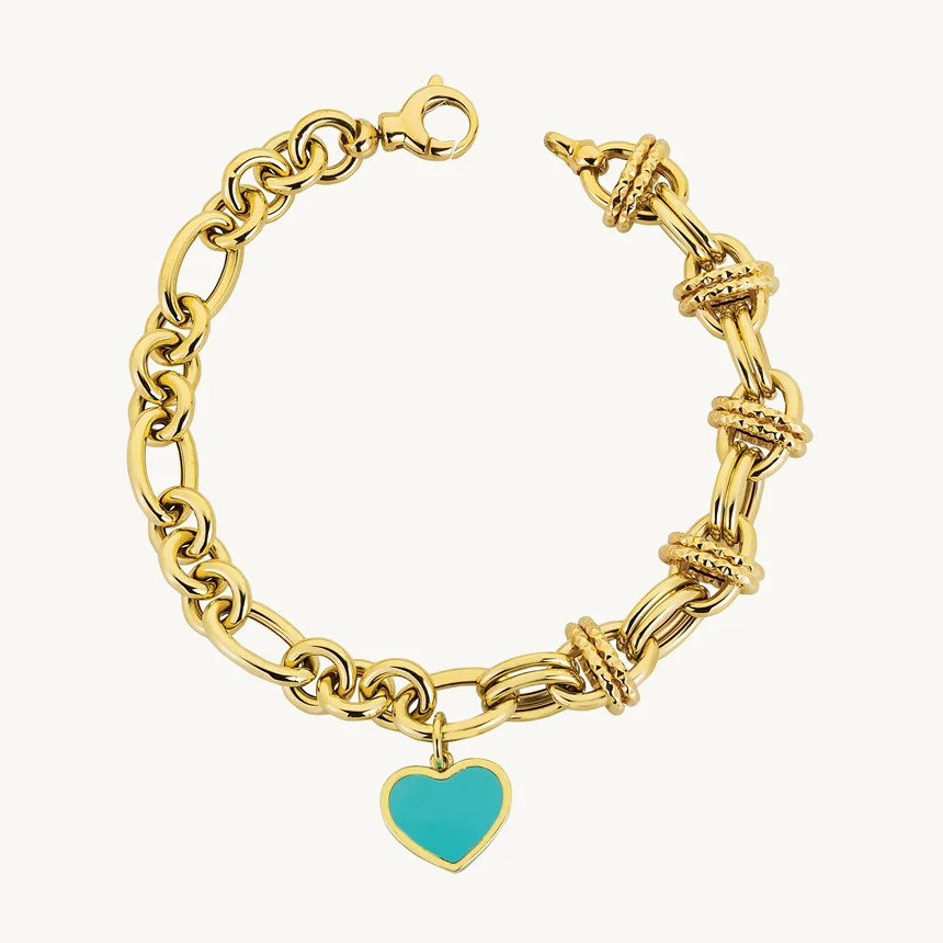 LOVE & HEART BİLEKLİK