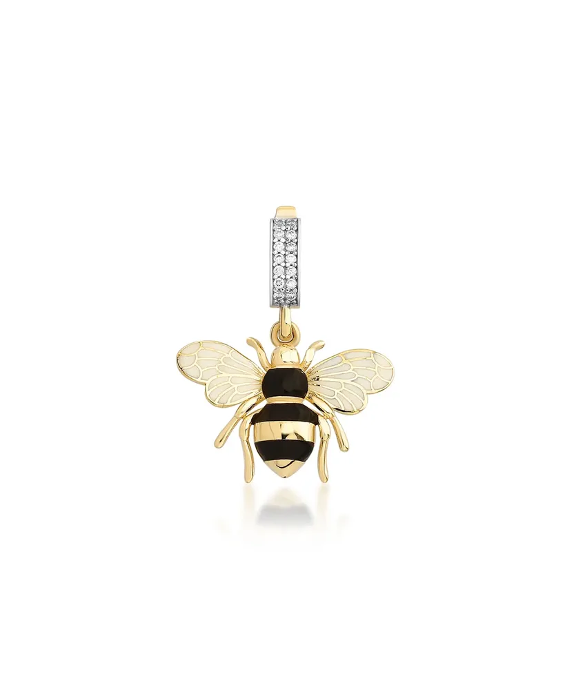 Bee Mine Altın Arı Kolye Ucu